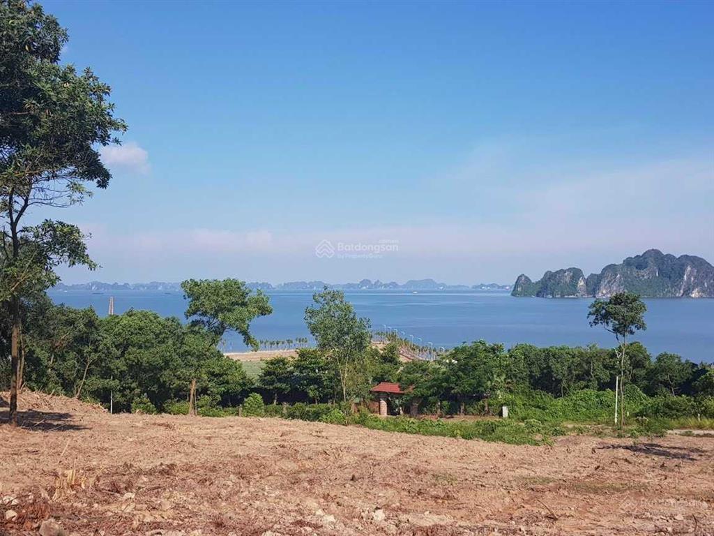 Bán ô đất hàng hiếm 412m2 view biển không bị che chắn, đất biệt thự ở lâu dài cạnh vin hạ long xanh