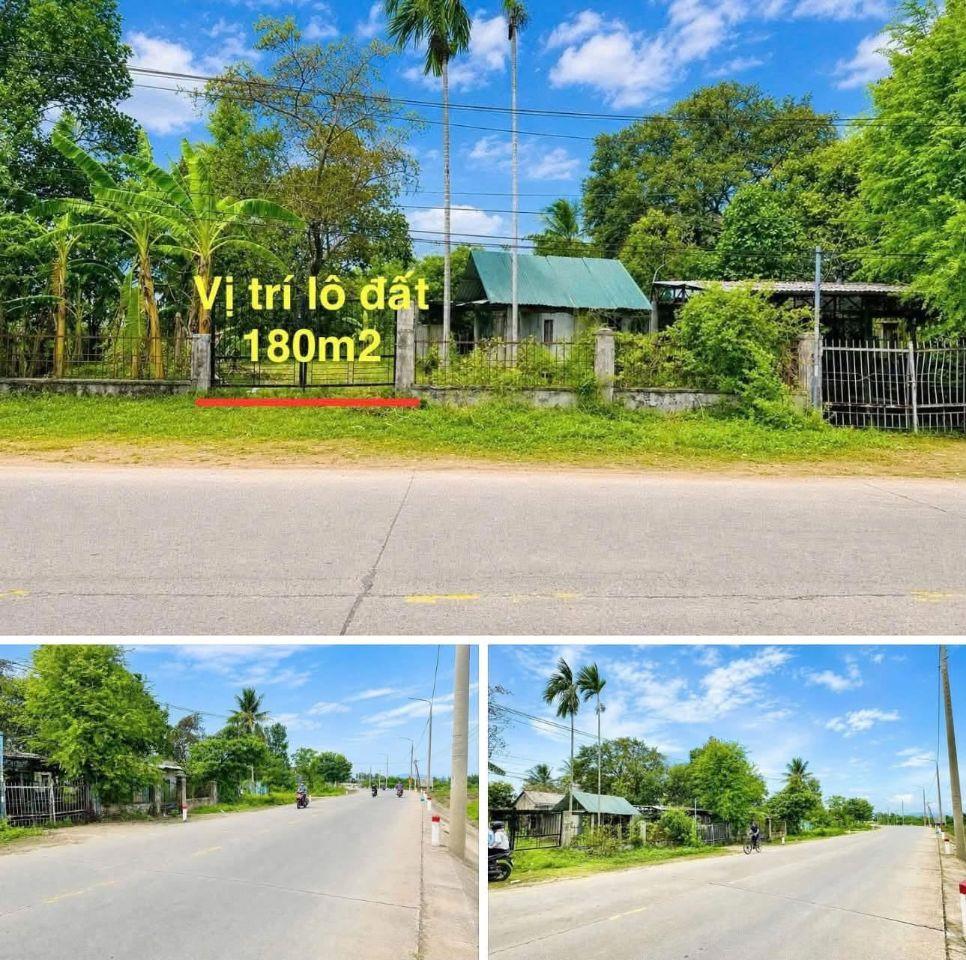 BÁN NHANH 180M2 MẶT TIỀN ĐT609B ĐƯỜNG 10M5 GIÁP HOÀ KHƯƠNG ĐÀ NẴNG GIÁ CHỈ 1TỶ350