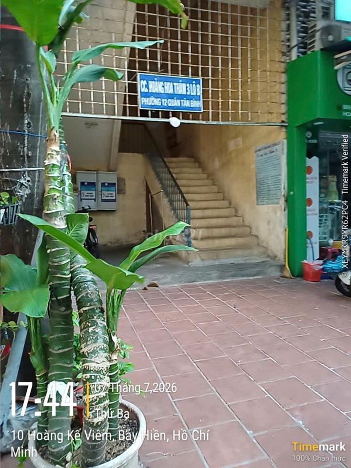 Bán chung cư Hoàng Hoa Thám 50m2, 1 Pn Phường 12 Tân Bình
