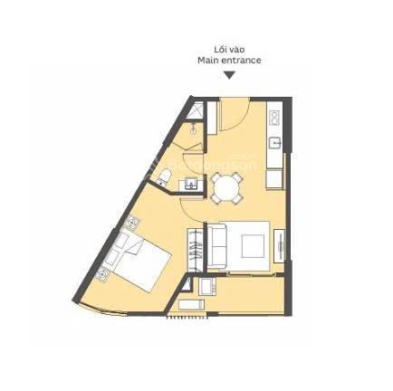 Bán cc 1pn, 1vs, 40m2 giá ưu đãi tại tòa s1, southern square, hưng yên