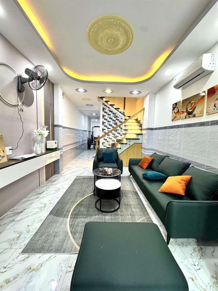 NGAY CÔNG VIÊN GIA ĐỊNH - 52M2 - NHÀ MỚI VÀO Ở NGAY - NHỈNH 6 T.Ỉ.