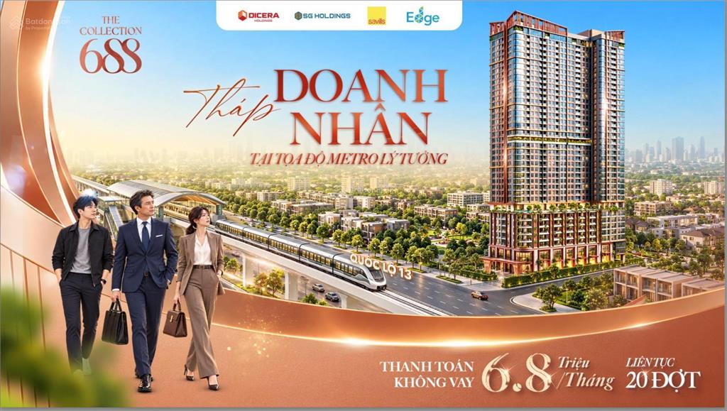 Tôi bán cc the collection 688, 2,519 tỷ, 54m2, 2pn 1wc view đẹp, p thuận giao, thuận an