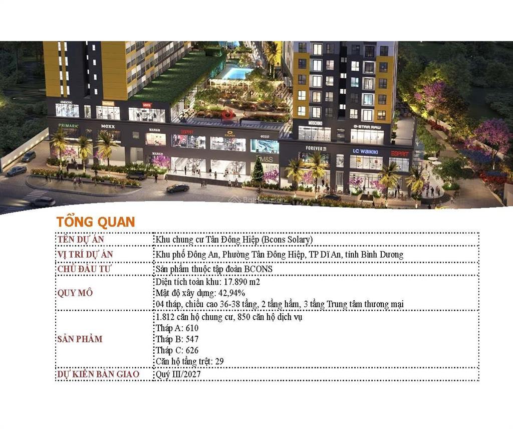 Bán gấp căn 2pn2wc 52m2 view đông nam, tầng trung tháp a, bcons solary giá 1tỷ850 bao thuế phí