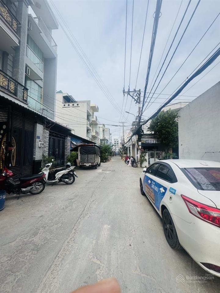 Sát mặt tiền phan anh, hẻm thông xe tải tránh nhau, dt 60m2 nhà 4 lầu btct kiên cố, 5p ra aeon bt