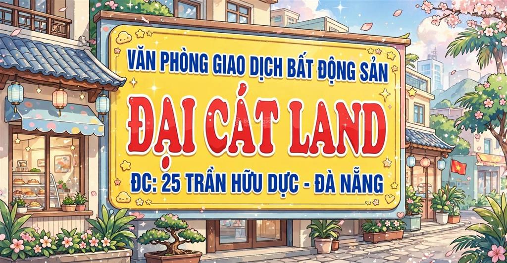 Bán lô đất 2 mặt tiền đường lê như hổ & đông hải 11 view khu đất xây chợ đông hải