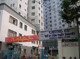 Bán chung cư tôn thất thuyết, q. 4, đường tôn thất thuyết, diện tích 67m², 2pn, wc, lầu cao