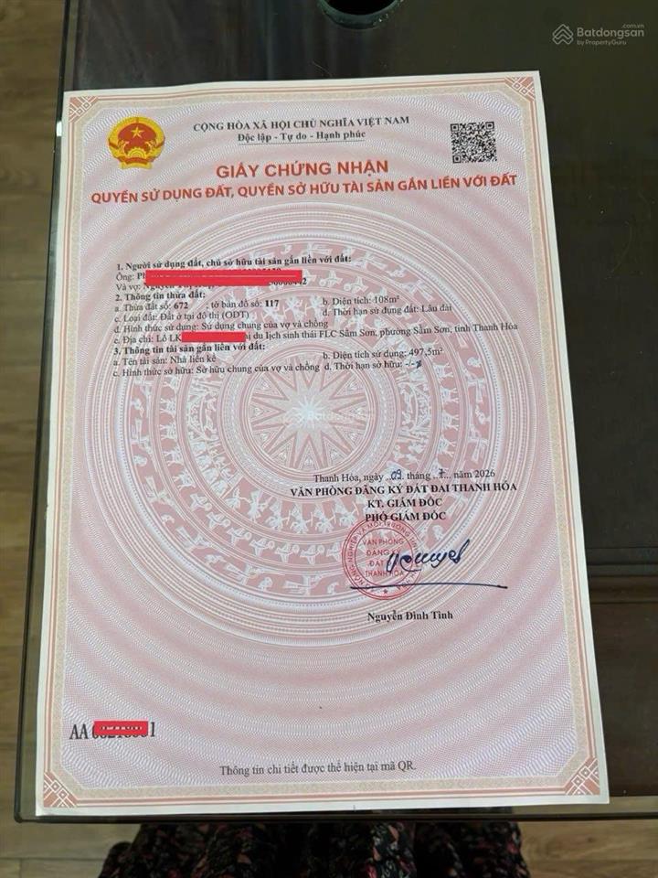 Bán gấp, bán rẻ nhà 5 tầng trục kinh doanh đắt giá mặt cổng dự án du lịch nghỉ dưỡng flc sầm sơn