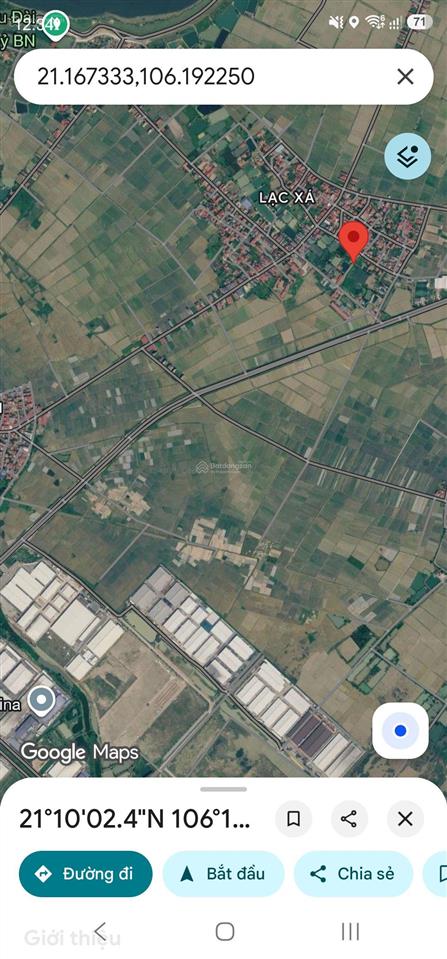 Hàng đẹp. cần bán lô đất lạc xá, quế tân dt 87m2 mặt 6.25m vị trí tiếp giáp ngay khu công nghiệp