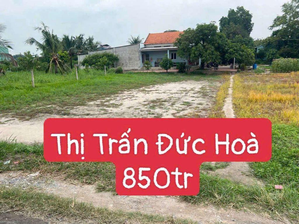THI TRẤN ĐỨC HOÀ CHỈ 850TR