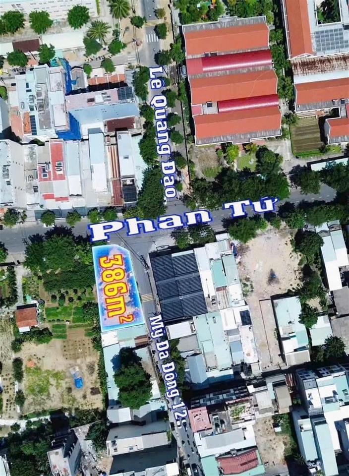 Cần bán lô góc 2 mặt tiền đường phan tứ và mỹ đa đông 12, sẵn gpxd khách sạn 17 tầng.