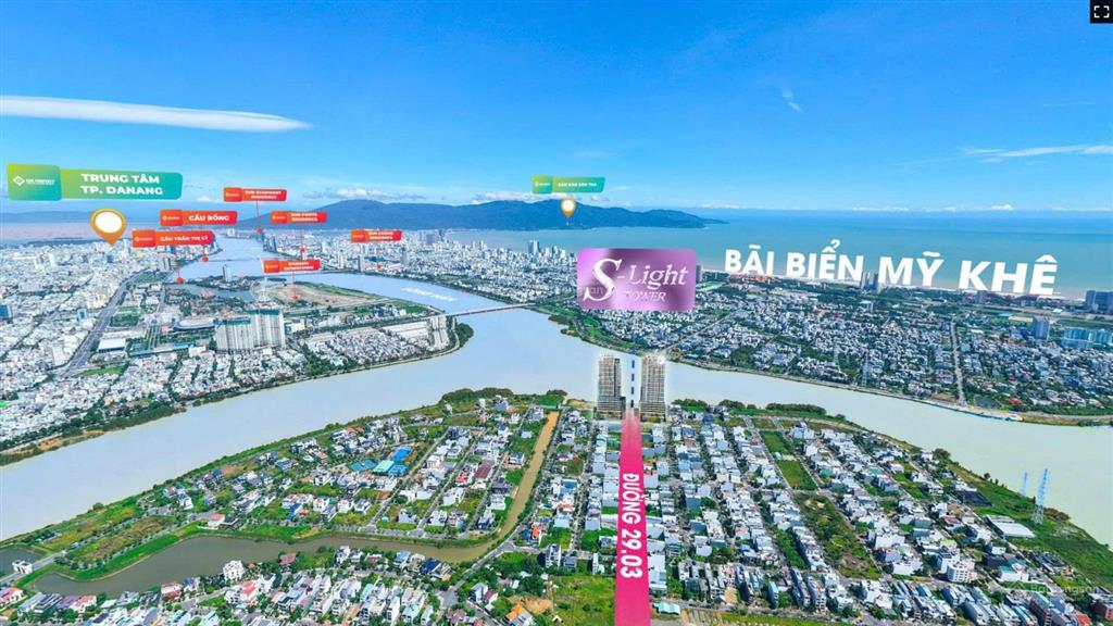 Chính chủ bán nhanh căn studio trực diện sông hàn, pháo hoa diff. hỗ trợ vay 2 năm tầng đẹp