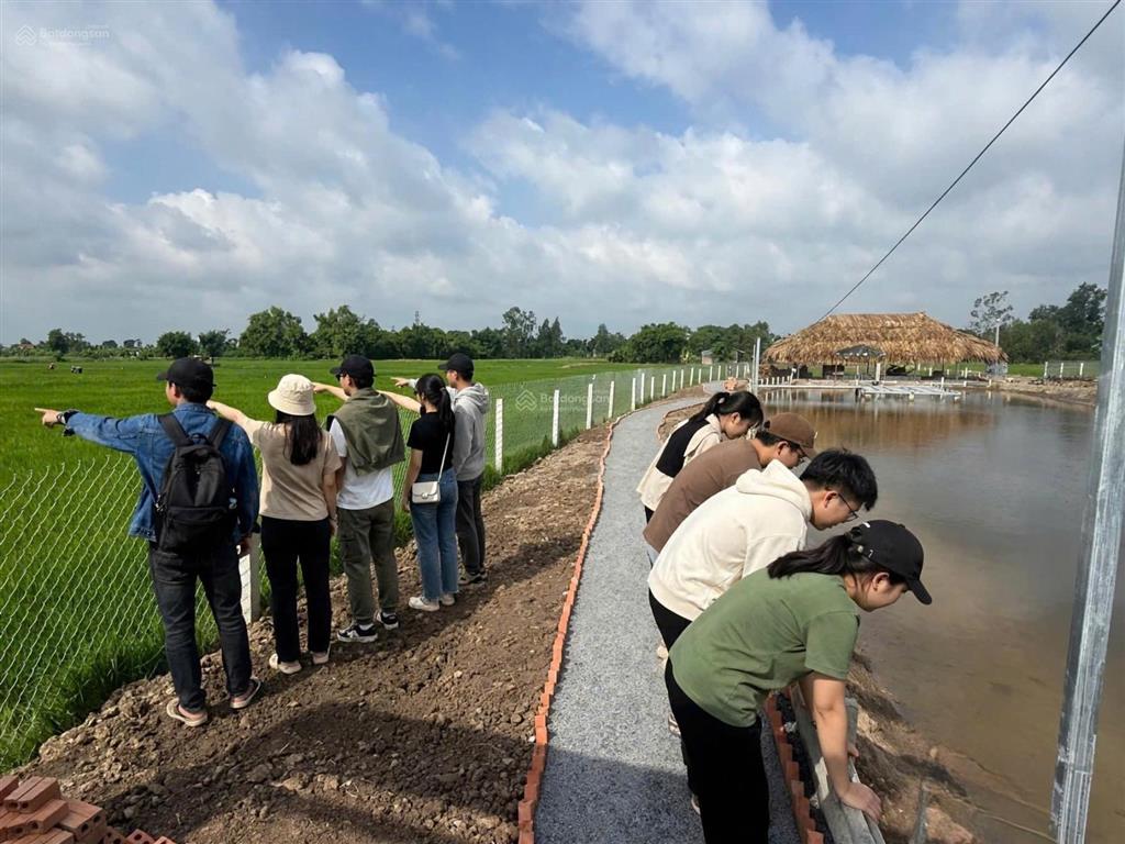 Đất vườn view sông lớn, cách sg chỉ 45', giá siêu rẻ 2tr/m2