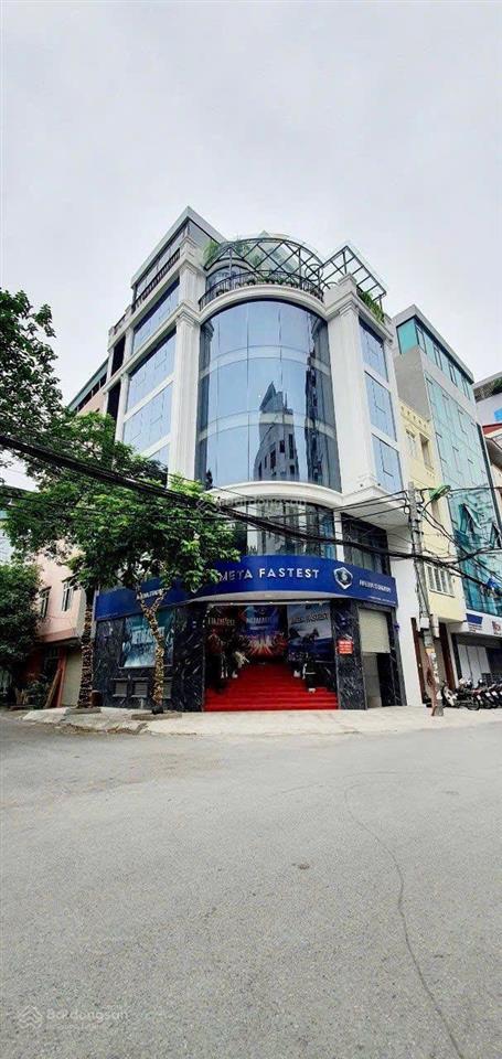 Chị em cần bán tòa văn phòng trung kính, cầu giấy 130m2 8 tầng mặt tiền 8m 99 tỷ