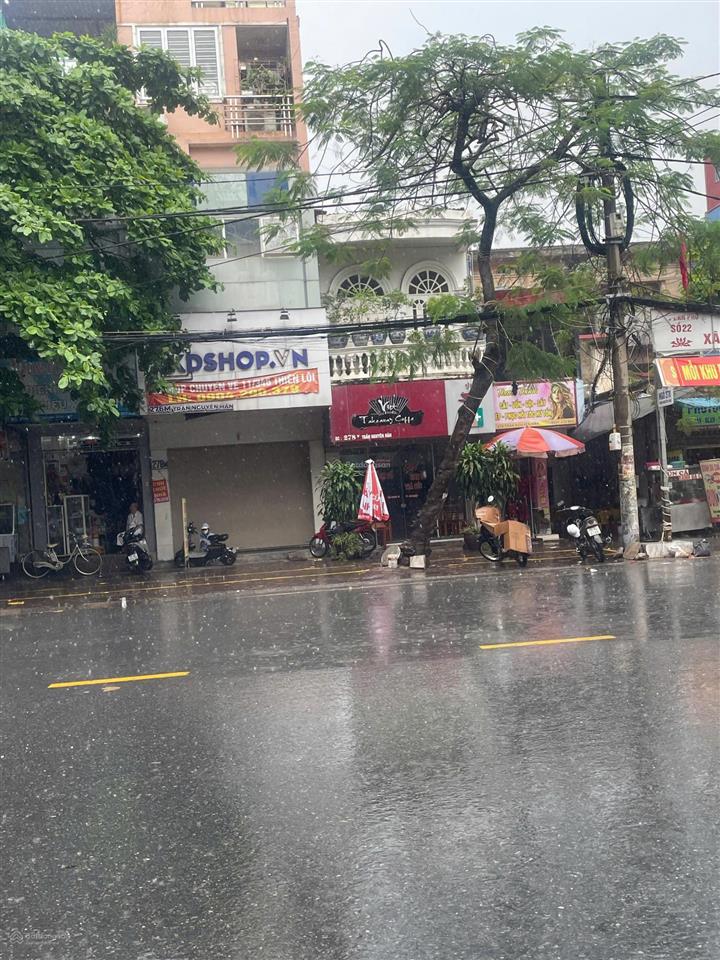 Bán nhà 5 tầng mặt đường trần nguyên hãn lê chân, hải phòng, thuận tiện kinh doanh