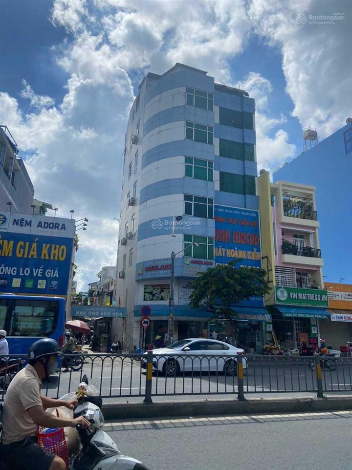 Hiếm! nhà góc 2mt nguyễn văn cừ ngay trần hưng đạo 5x17m, 8 tầng, hđt 90tr/th giá 25 tỷ