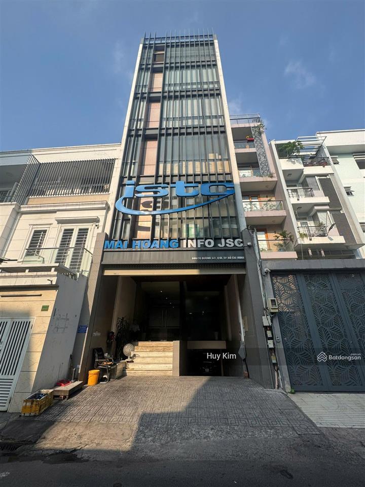 Bán tòa nhà hầm 6t 666/35 đường 3 tháng 2, p.14, quận 10 (6x24m 151.4m2), hđt 110tr/th, 55 tỷ