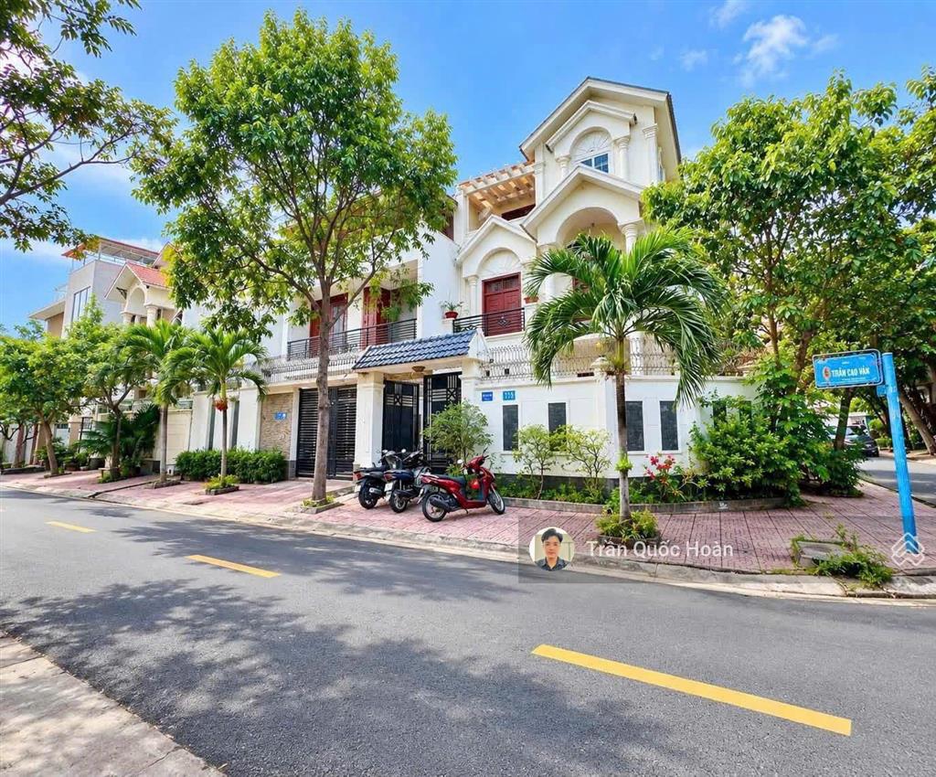 Bán biệt thự góc khu đại an, p9 180m, hoàn công hơn 500m, 5pn, giá 19 tỷ