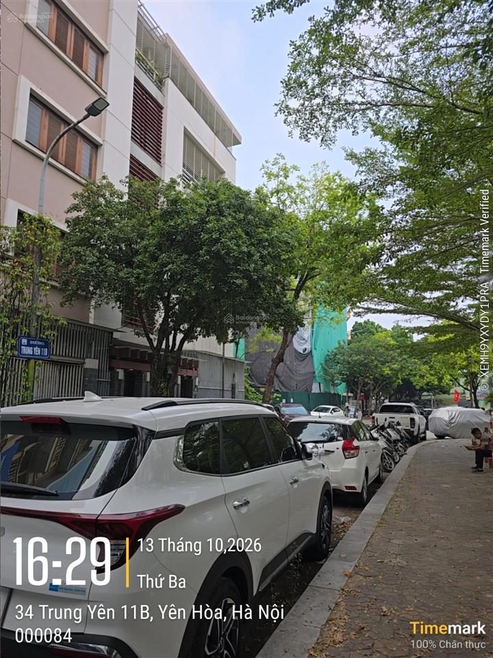 Bán gấp nhà kđt trung yên vũ phạm hàm 116.9m2* 5 tầng. vị trí kinh doanh view khuôn viên 45.5 tỷ