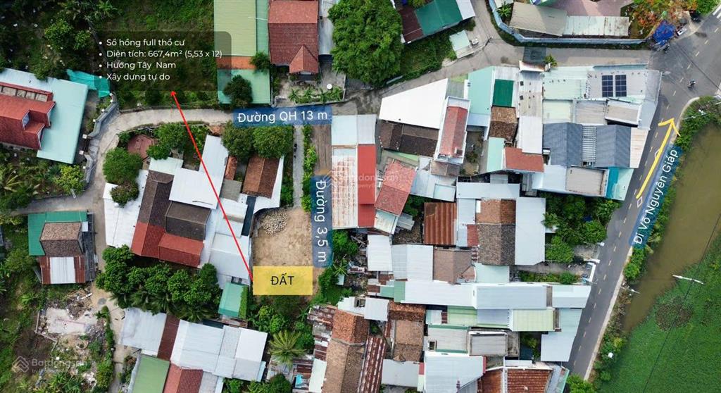 Bán đất đường huỳnh thúc kháng gần khu tđc xã diên toàn kết nối võ nguyên giáp chỉ 500m. sđ thổ cư