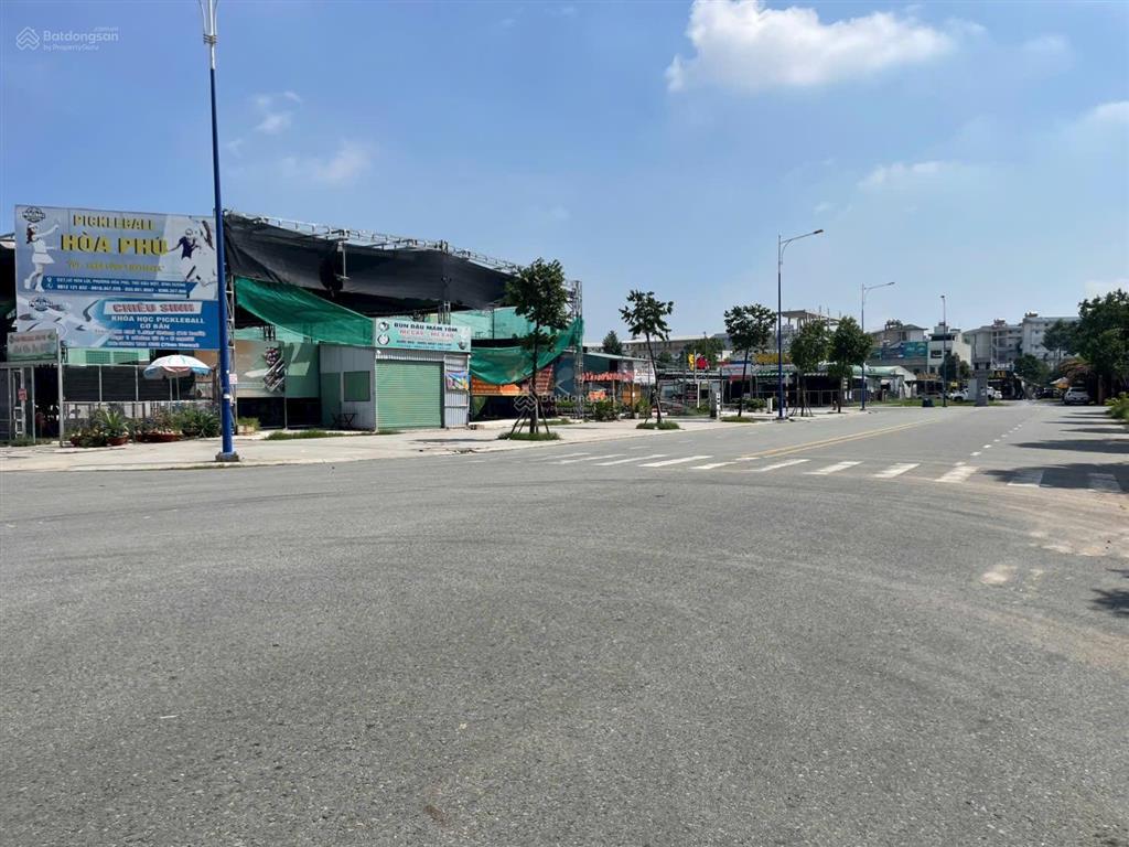 Bán đất mặt tiền d27 kinh doanh ngay hòa phú trung tâm thành phố mới bình dương có lô liền kề