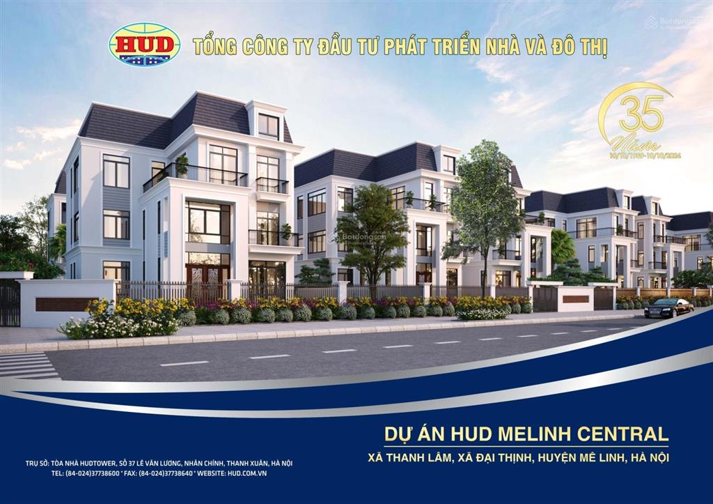 Gia đình cần bán nhà phố nv06, khu đô thị hud me linh central, giá tốt nhất