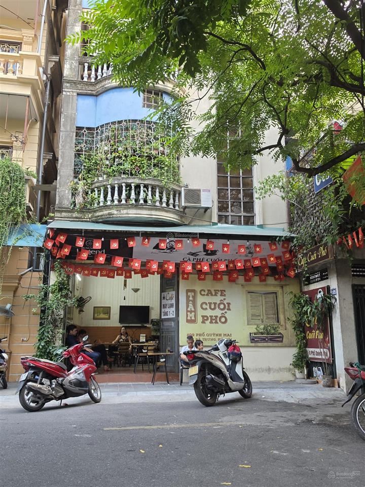 Bán nhà mặt phố quỳnh mai mặt tiền 6.2m kinh doanh đỉnh tiềm năng tăng giá!