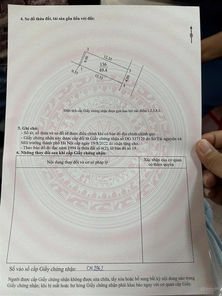 Chính chủ cần bán 50m đầu cầu tứ liên ngõ thông ô tô cách 1 nhà ra trục đường 17m