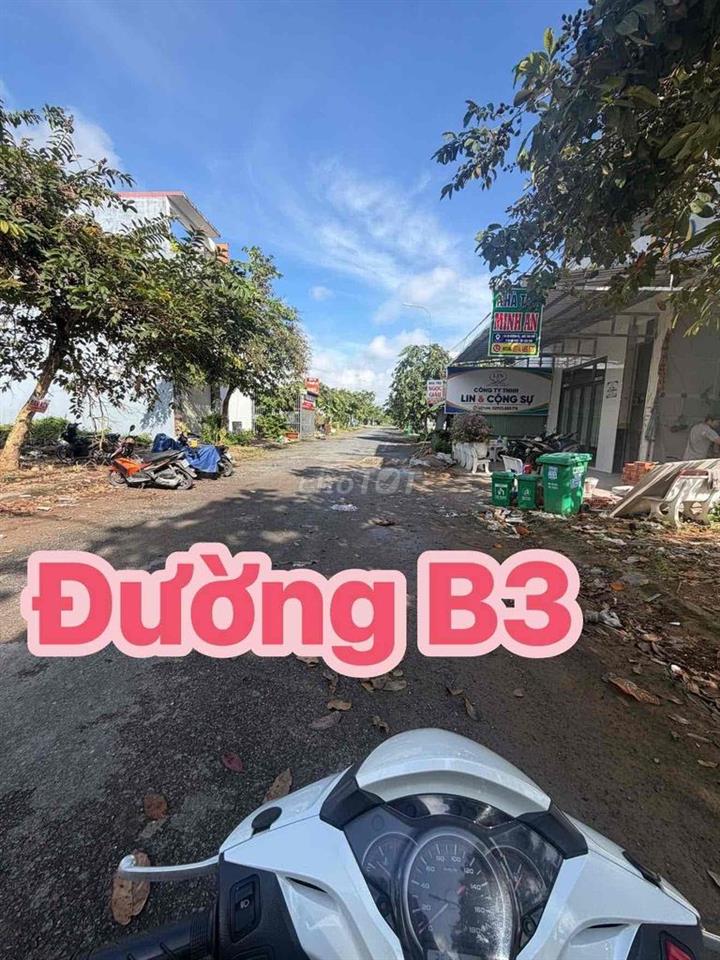 Bán nền đẹp 100m2 đường B3 KDC TÂN PHÚ hướng Đông bắc giá tốt