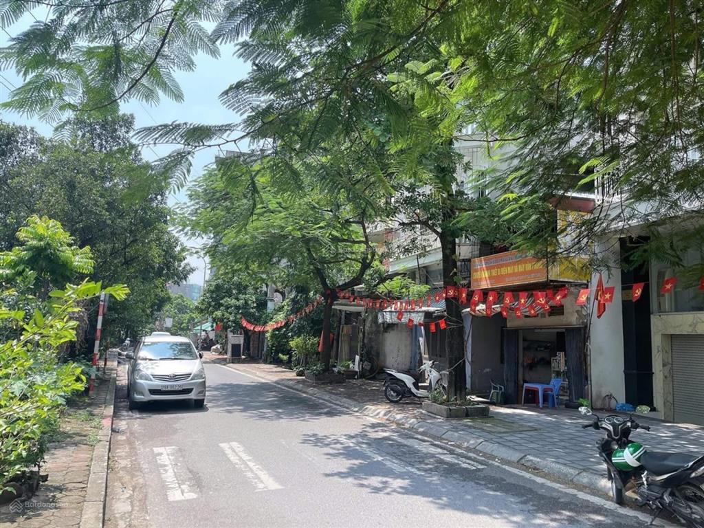 Bán đất tương mai 273m², mặt tiền 9,2m, ngõ thông ô tô hai chiều, vỉa hè rộng
