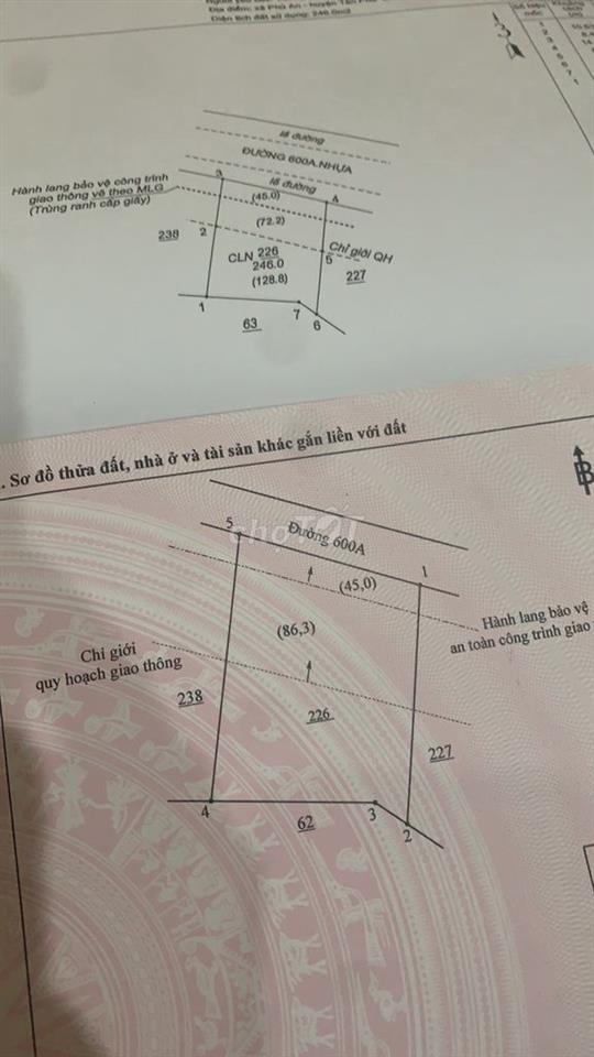 Phú An - Tân Phú Đồng Nai - mat tiền 14m giá rẻ