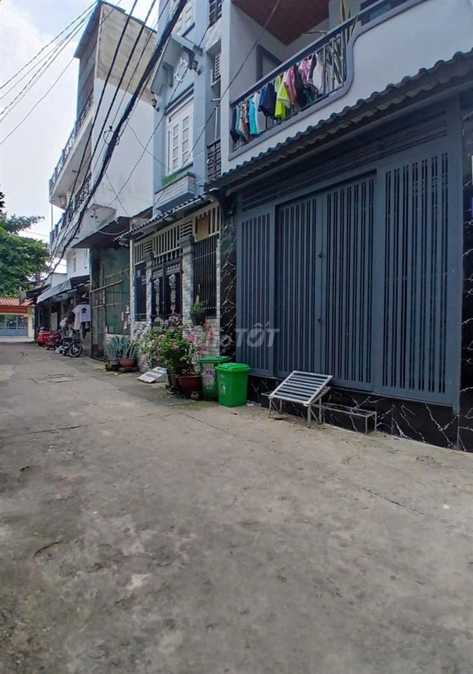 🌹 HHMG 2%: Nhà góc 2 MT 4*12m 2 tầng, hẻm xe HL 2 - Bình Tân