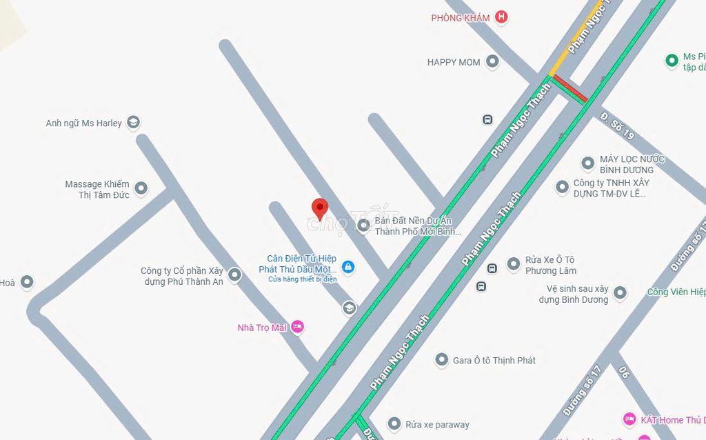 📍 BÁN ĐẤT PHẠM NGỌC THẠCH – HIỆP THÀNH CŨ, THỦ DẦU MỘT