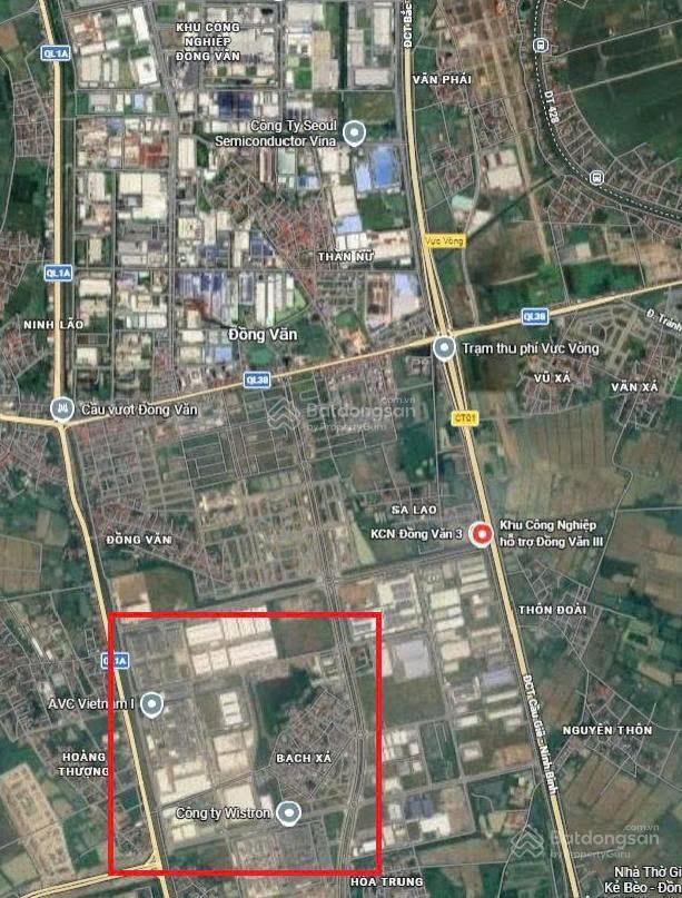Bán 8.300 m2 đất tmdv tại lõi kcn đồng văn iii phù hợp xây khách sạn, căn hộ dịch vụ, 10tr/m2