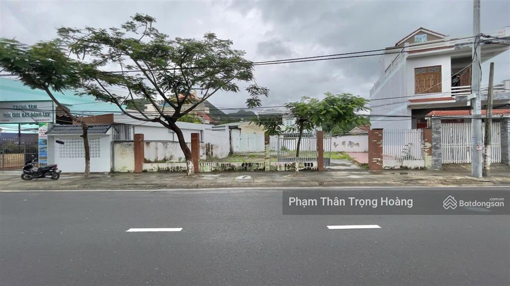 Bán đất vàng 2 mặt tiền phạm văn đồng rộng 20,8m đối diện kđt nghỉ dưỡng giá chỉ 85trd/m2