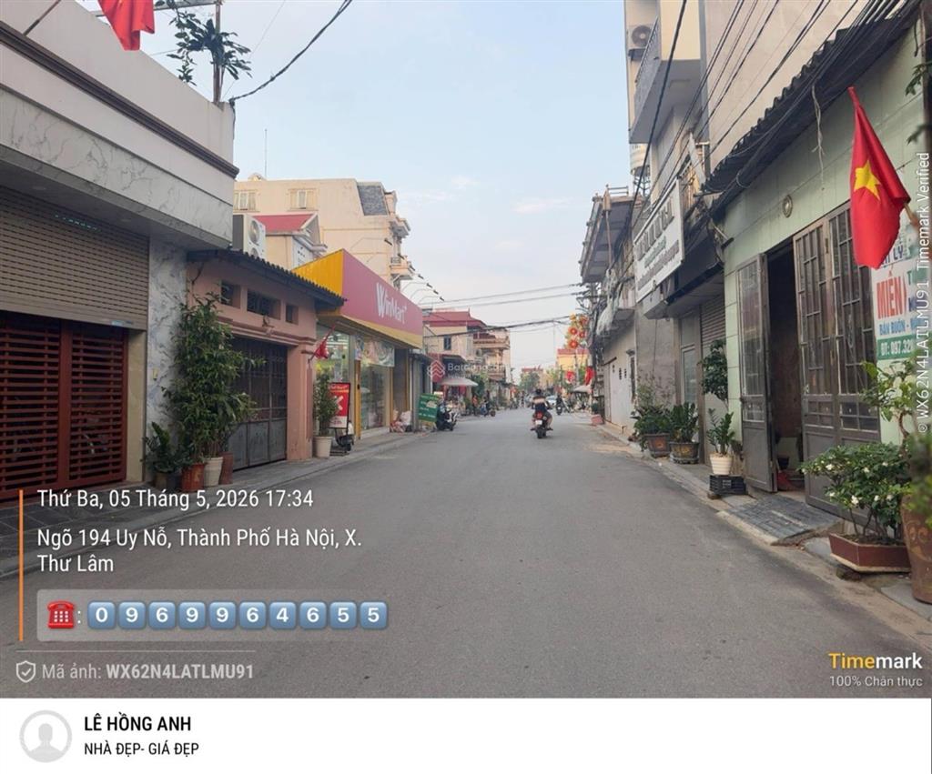 Kính nỗ uy nỗ, đông anh | 71,3m đất đẹp trung tâm xã thư lâm