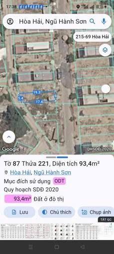 Bán đất 2 mặt tiền bùi bình uyên, gần biển! vị trí vàng ngũ hành sơn, đà nẵng