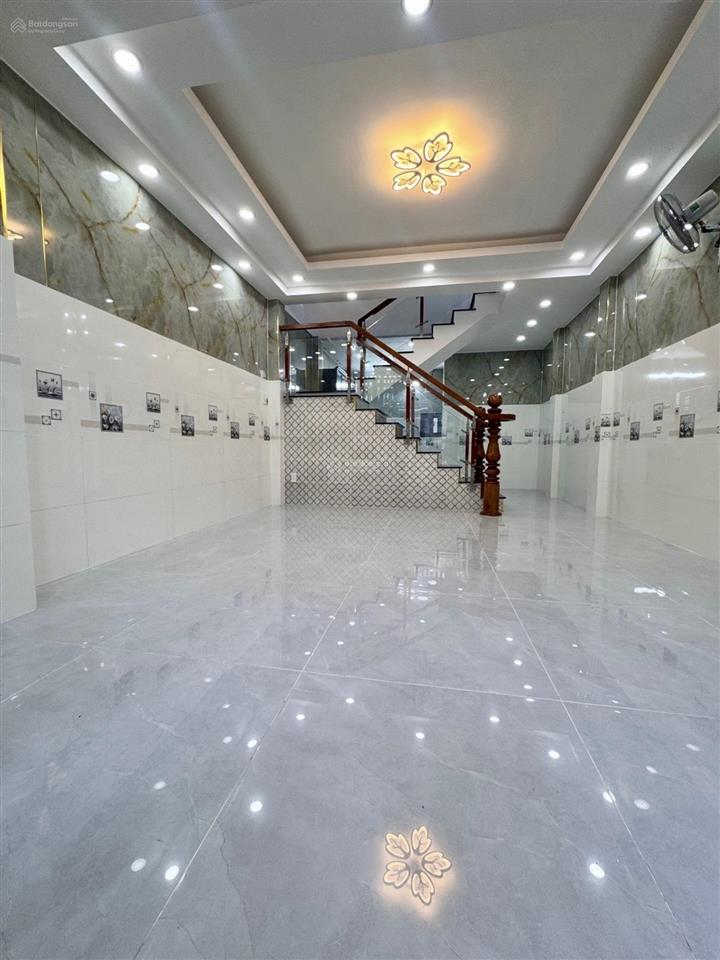 Quận 6, nhà cư xá phú lâm a, thông hậu giang, vuông vức, nở hậu