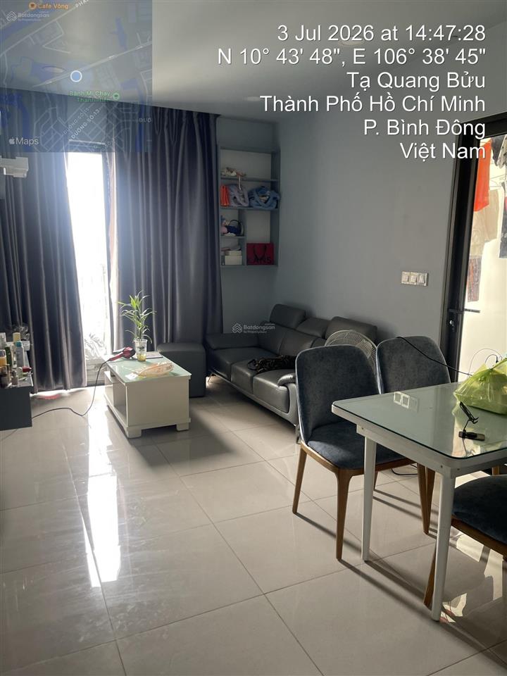 Bán căn hộ 1pn, 52m2 tại the pegasuite 2, 3,399 tỷ, phường 6, quận 8, tp.hcm