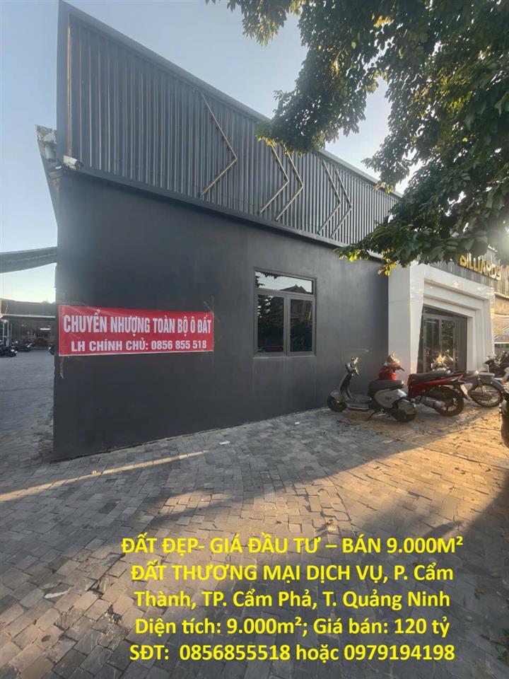 ĐẤT ĐẸP- GIÁ ĐẦU TƯ – BÁN 9.000M² ĐẤT THƯƠNG MẠI DỊCH VỤ, P. Cẩm Thành, TP. Cẩm Phả, T.