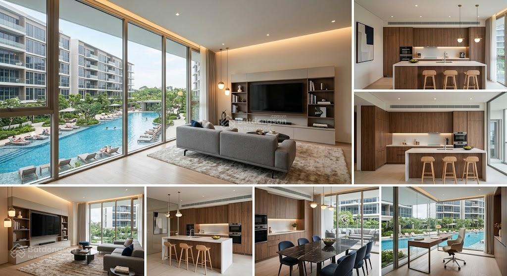 Căn hộ g52324 the victoria 2pn 2vs 63,2m2 gần metro, view vườn hoa, giá 5,1 tỷ, thanh toán 5%