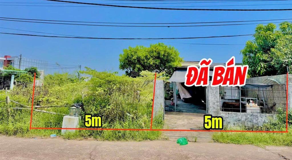 Mai đăng chơn kdc thị an 100m ngang 5m, đất vuông vức, sạch đẹp đường thông thoáng
