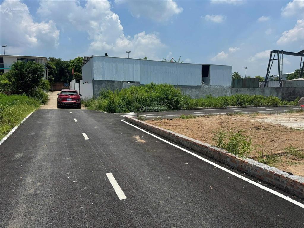 115m thái lai, xã kim anh đất 2 mặt đường trước sau sẵn sổ đỏ