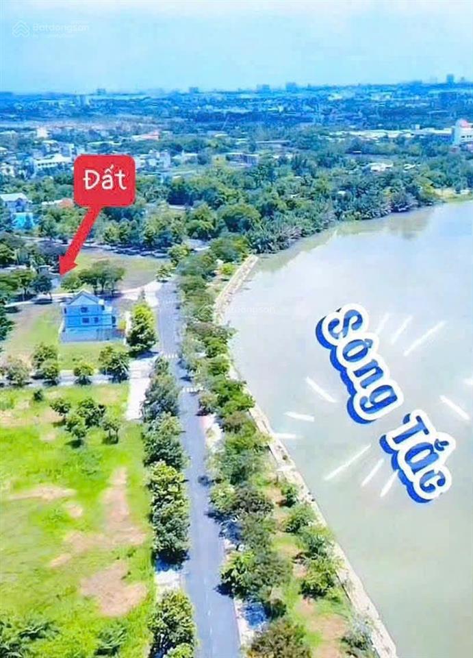 Nền đất giáp sông trong khu compound cao cấp, an ninh và riêng tư. view sông đẹp