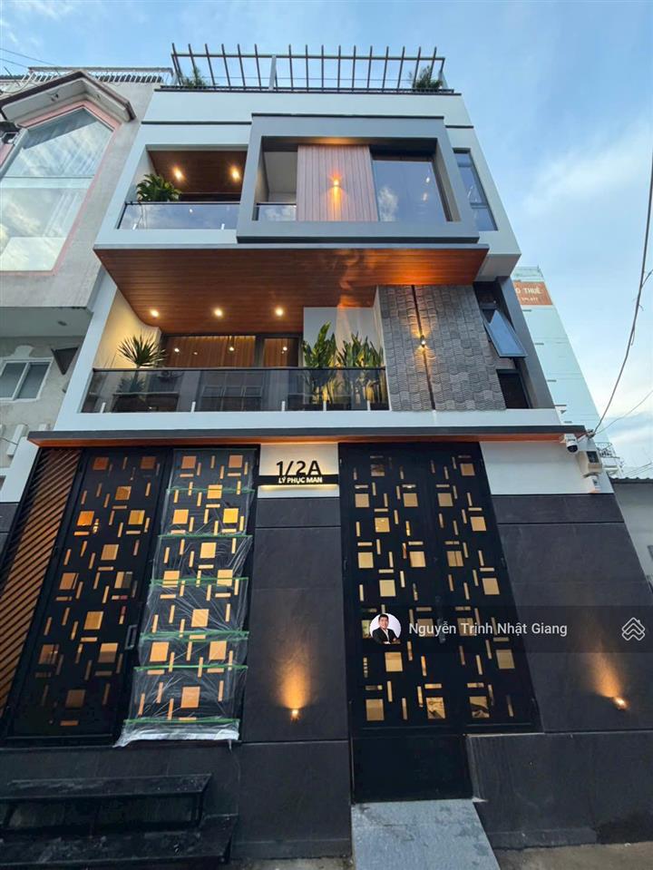 Mới lên sóng căn nhà phố hiện đại sang trọng khu vip quận 7
