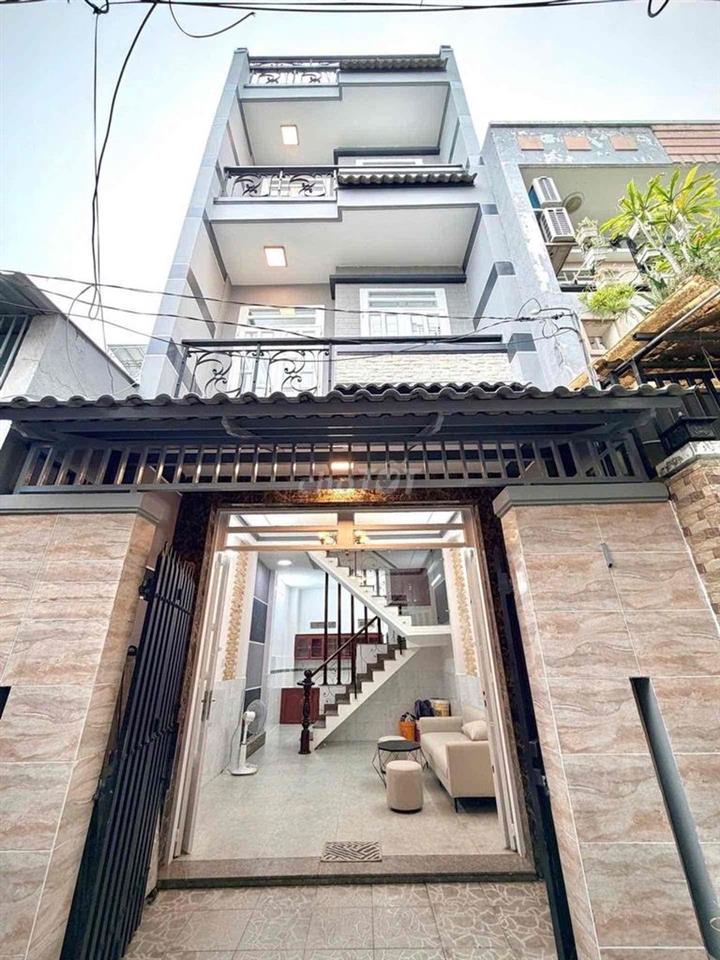 NHÀ BTCT 4 TẦNG- DTSD 160M2- 4PN- LÊ VĂN QUỚI GIÁP TÂN PHÚ, Q6, Q11