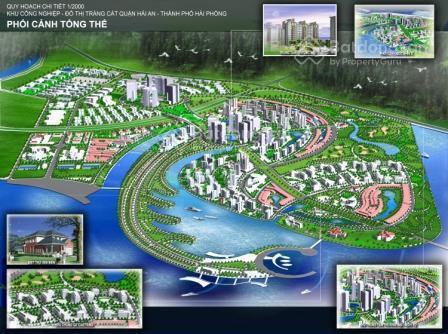 Chủ đầu tư khu nam tràng cát lô 7000 m². tổng 200 ha, chia nhỏ theo nhu cầu. chuỗi logistics