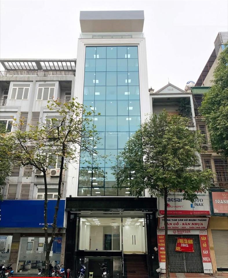 Bán tòa nhà mặt phố hồ tùng mậu cầu giấy 70m2, 7t thang máy, mt 5.5m, vỉa hè khủng, sổ nở hậu