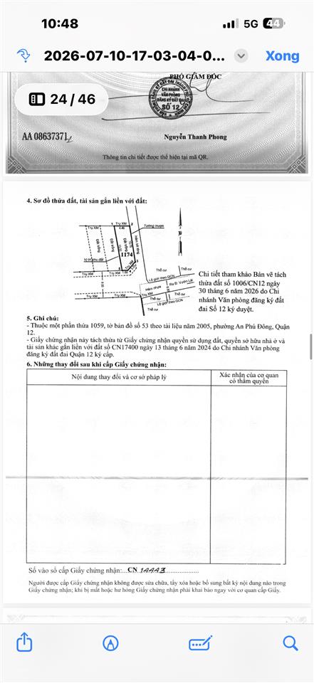 Bán đất hẻm 190 vườn lài gàn cầu sắt an phú đông
