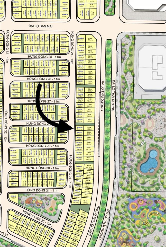 Bán biệt thự vinhomes wonder city, giá cực chất 17 tỷ, 104m2 có xẻ khe