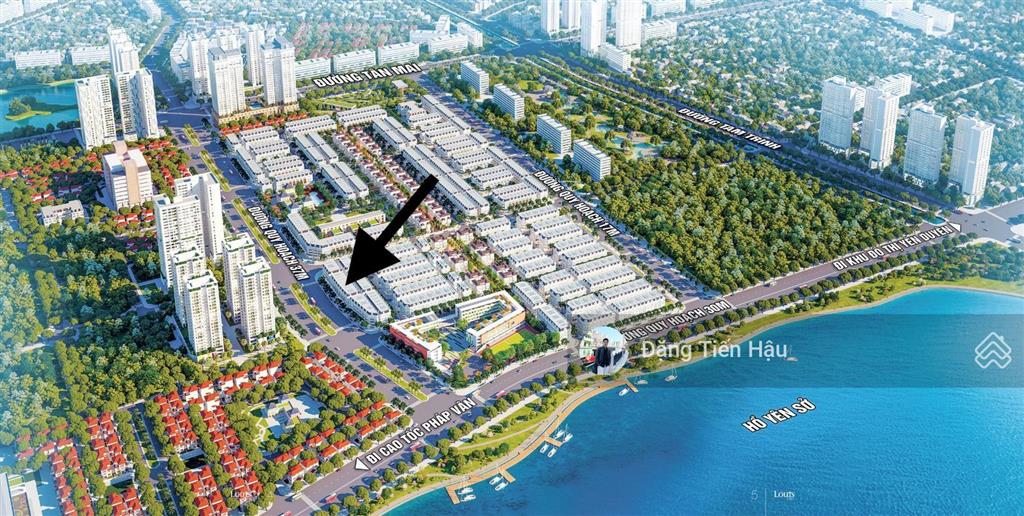 Cắt lỗ đường 40m dự án louis city hoàng mai. 120m2. giá 38 tỷ